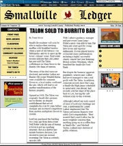 Smallville Ledger article.