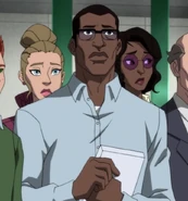 Nyambi Nyambi as the voice of Ron Troupe in Reign of the Supermen (2019)