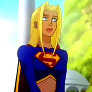 Summer Glau as Supergirl in Superman/Batman: Apocalypse (2010).