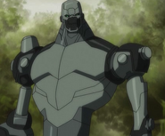 Paul Blackthorn as the voice of Metallo in Justice League: Doom.