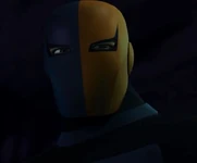 Robin Atkin Downes as the voice of Deathstroke in Beware the Batman.
