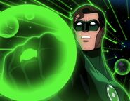 Nathan Fillion as the voice of Hal Jordan/Green Lantern in Green Lantern: Emerald Knights.