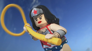 Grey DeLisle and Kari Wahlberg as the voice of Wonder Woman in Lego DC Comics Super Heroes