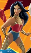 Jameela Jamil as the voice of Wonder Woman in DC's League of Super-Pets (2022)