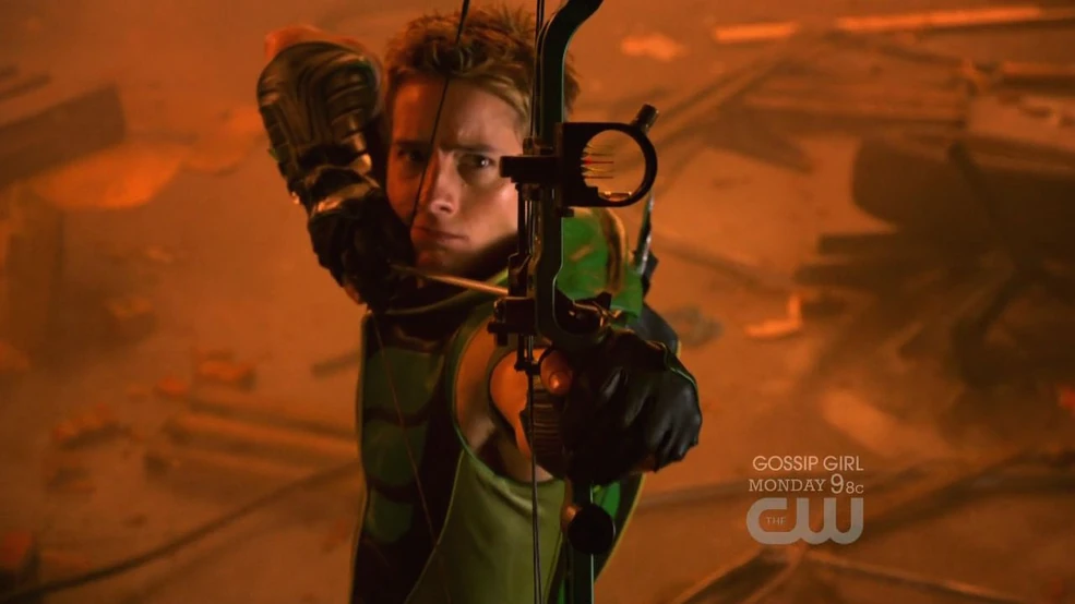 Justin Hartley as Oliver Queen, the Green Arrow | You've g