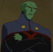 Carl Lumbly as the voice of Martian Manhunter in Justice League: Doom (2012).
