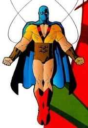 The Atom as he appears in the comics