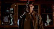 Clark poses as the Drifter