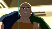 Alan Ritchson as the voice of Aquaman in Justice League: The New Frontier (2008)