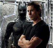 Christian Bale as Bruce Wayne/Batman in Nolan's Dark Knight trilogy films (2005-2012)