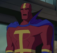 Peter Onorati and Powers Boothe as Red Tornado in the DCAU.