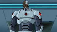 Khary Payton as the voice of Victor Stone/Cyborg in Batman Unlimited