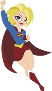 Nicole Sullivan as Kara Danvers/Supergirl in DC Super Hero Girls (2019).