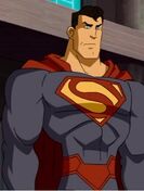 Peter Jessop as the voice of Superman in JLA Adventures: Trapped in Time (2014).