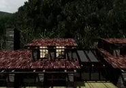 Exterior of Oliver's childhood bedroom.