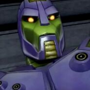 Peter Jessop as the voice of Brainiac in Justice League Heroes.