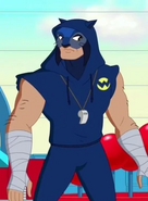 John DiMaggio as Ted Grant/Coach Wildcat in DC Super Hero Girls