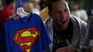 Vlcsnap2011050512h53m46.png (244 KB) The show Breaking In where Dutch (Rosenbaum's character) made a big deal of wearing a Superman shirt.