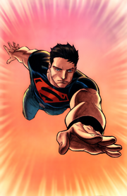 Superboy in the comics.