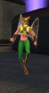 Lana Lesley as the voice of Hawkgirl in DC Universe Online.