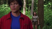 Gloria in the woods.