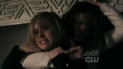Tess and Chloe fighting.