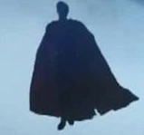 Brad Abramenko as a silhouette of Superman in Peacemaker (2022)