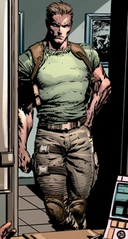 Steve Trevor as he appears in the comics.