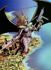 The Thanagarian Hawkwoman.