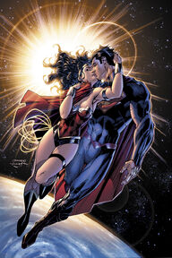 Wonder Woman and Superman.