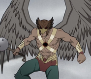 Omid Abtahi as the voice of Carter Hall/Hawkman in Justice Society World War II (2021)
