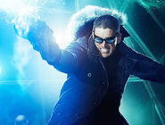 Wentworth Miller as Leonard Snart/Captain Cold (and his doppelganger Citizen Cold) in Arrowverse shows (2014-2021).