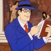 Danny Dark as the voice of Clark Kent in Super Friends (1980).