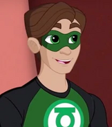 Josh Keaton as the voice of Hal Jordan/Green Lantern in DC Superhero Girls