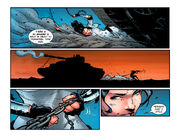 Diana breaks down the tank.