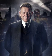 Sean Pertwee as a younger Alfred Pennyworth in Gotham.