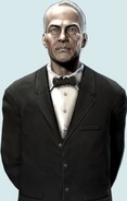 Martin Jarvis as the voice of Alfred Pennyworth in Batman: Arkham City and Batman: Arkham Origins.