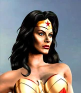 Tara Platt as the voice of Wonder Woman in Mortal Kombat vs. DC Universe.