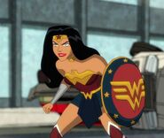 Vanessa Marshall as the voice of Wonder Woman