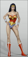 Courtenay Taylor as the voice of Wonder Woman in Justice League Heroes.