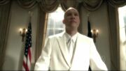 Lex's hallucination of himself as a destructive and murderous President.