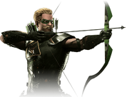 Alan Tudyk as the voice of Oliver Queen/Green Arrow in Injustice 2.