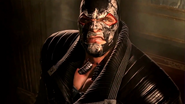 J.B. Blanc as the voice of Bane in Arkham Origins.