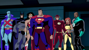 Founding members of Justice League in Justice League Unlimited (2004-2006)