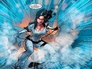 Diana is unharmed during a fight with the D.E.O.
