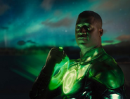 Wayne T. Carr as John Stewart/Green Lantern in the deleted scene of Zack Snyder's Justice League (2021). This scene was replaced by the similar scene with J'onn J'onnz instead in the final cut