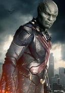 David Harewood as J'onn J'onzz/Martian Manhunter/Paragon of Honor in Supergirl and other Arrowverse shows (2015-)