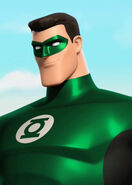 Josh Keaton as the voice of Hal Jordan/Green Lantern in Green Lantern: The Animated Series.