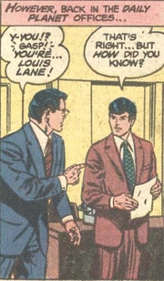 Louis Lane as he appears in the comics.