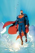 The real Pre-Flashpoint Superman. created as a result of the merger between the red and blue aspects of Superman during the climax of the Reborn event.